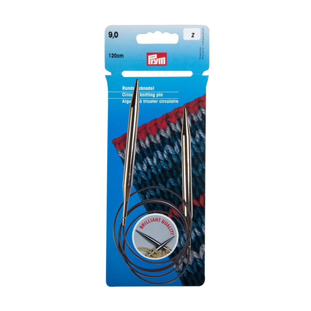 PRYM 9 mm 120 cm Parlak Misinalı Şiş -212227